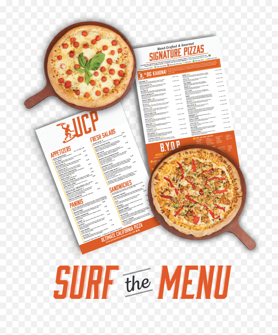Download Hd Pizza Png - Ultimate California Pizza Menu Pizza,Pizza Emoji Png