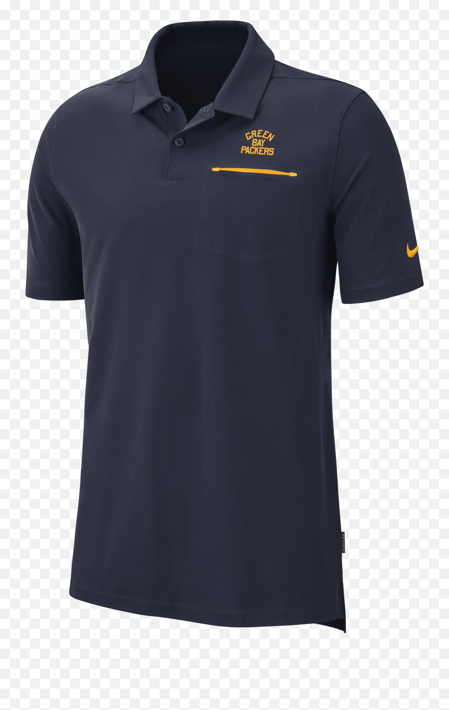 Green Bay Packers Navy Dry Polo - Polo Shirt Png,Brewers Packers Badgers Logo