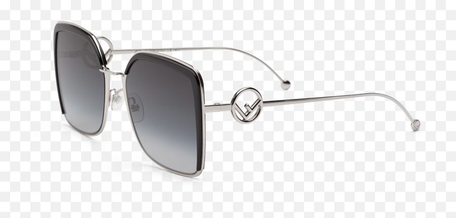 Fendi F Is Oversized Square Sunglasses - Plastic Png,Fendi Logo Png