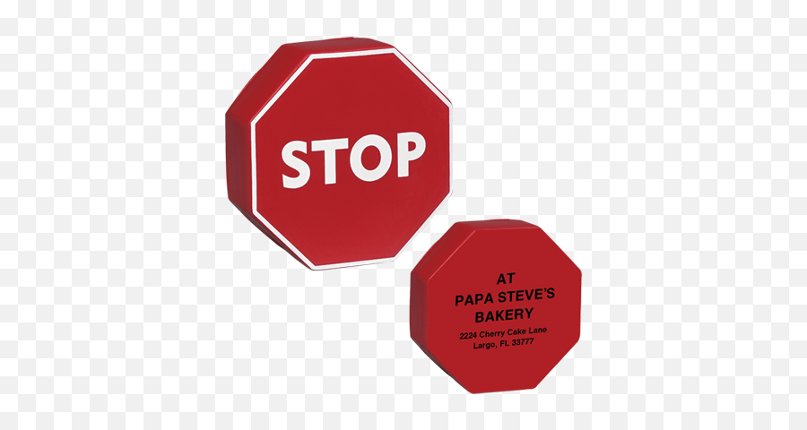 Stress Reliever - Stop Sign Stop Png,Stop Sign Transparent