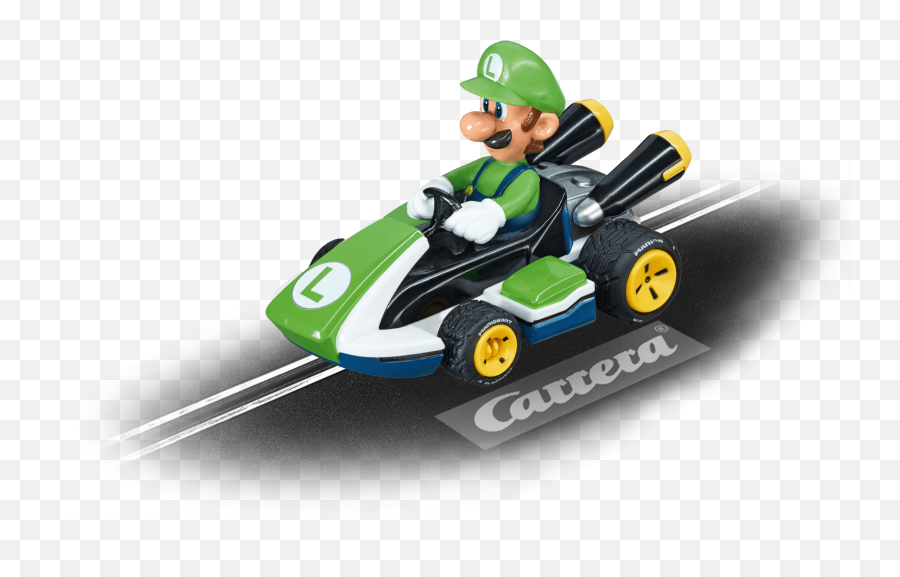 Nintendo Mario Kart 8 - Luigi 20064034 Carrera Slotcar U0026 Rc Carrera Go Mario Kart Luigi Png,Mario Kart 8 Png