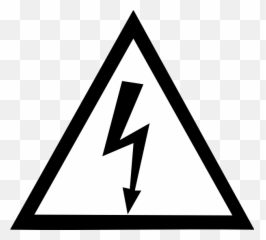 Objects Category Electricity Image It Is Of Type Png - Warning Sign Png