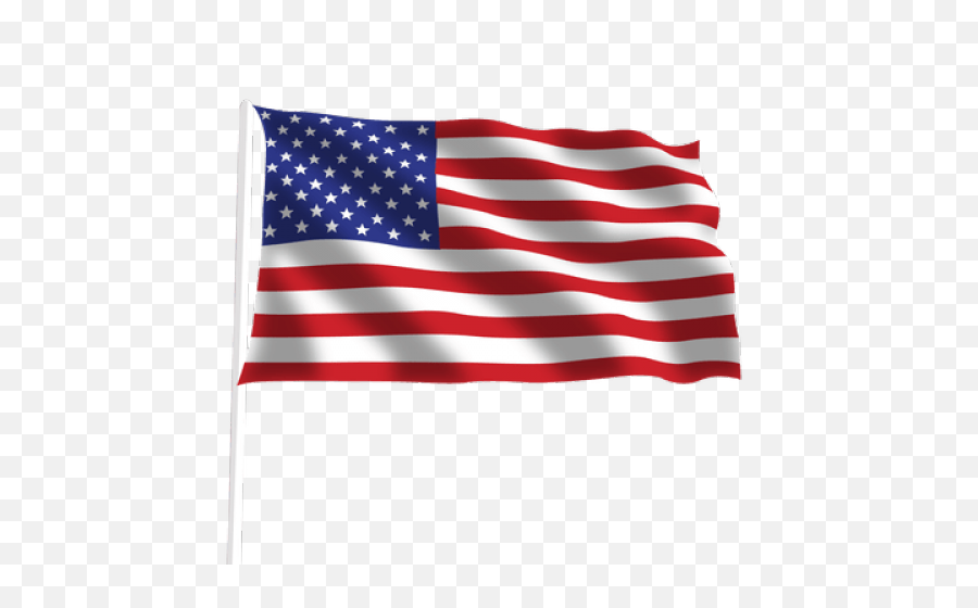 Waving American Flag - United States Of America Flag Png,American Flag Png Free