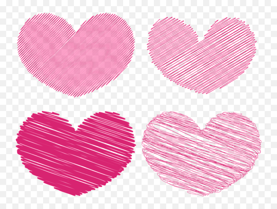 Hearts Scribble Clipart Free Download Transparent Png - Heart,Scribble Png