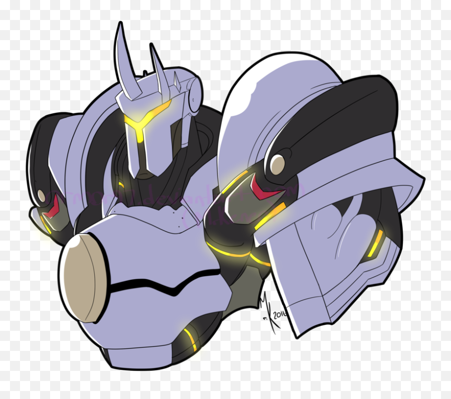 Download Hd Reinhardt Overwatch Clipart - Reinhardt Cartoon Png,Reinhardt Png