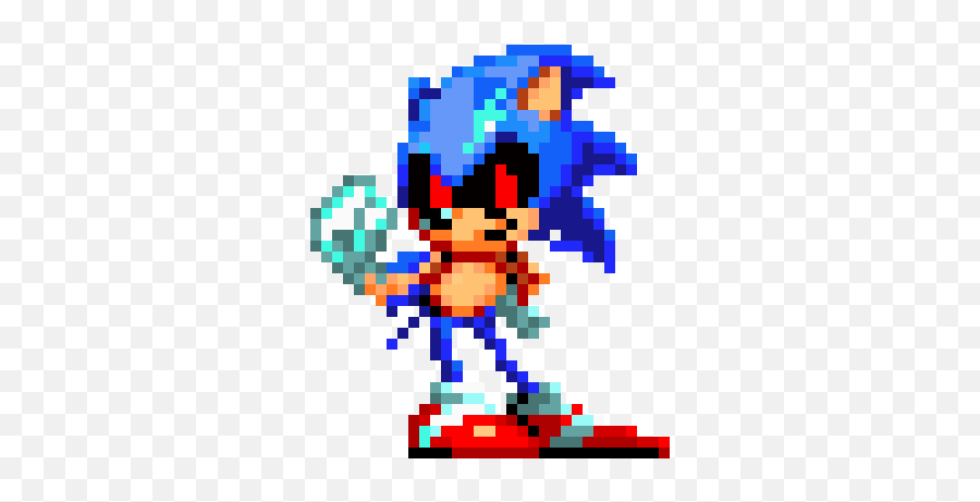 Download Sonic Mania - Exe Sonic Mania Pixel Art Png Image Sonic The Hedgehog Animations,Sonic Ring Png