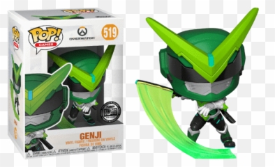 Overwatch Sentai Genji Blizzard Entertainment Exclusive - Funko Pop Overwatch Genji Png,Overwatch Genji Png