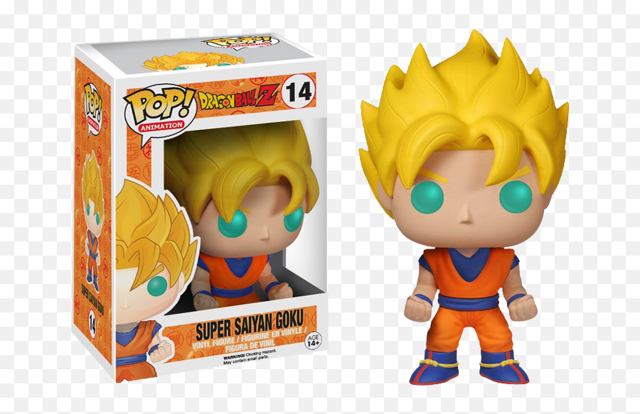 Dragon Ball Z - Super Saiyan Goku Pop Vinyl Figure Popbot Dragon Ball Z Pop Png,Super Saiyan Goku Png