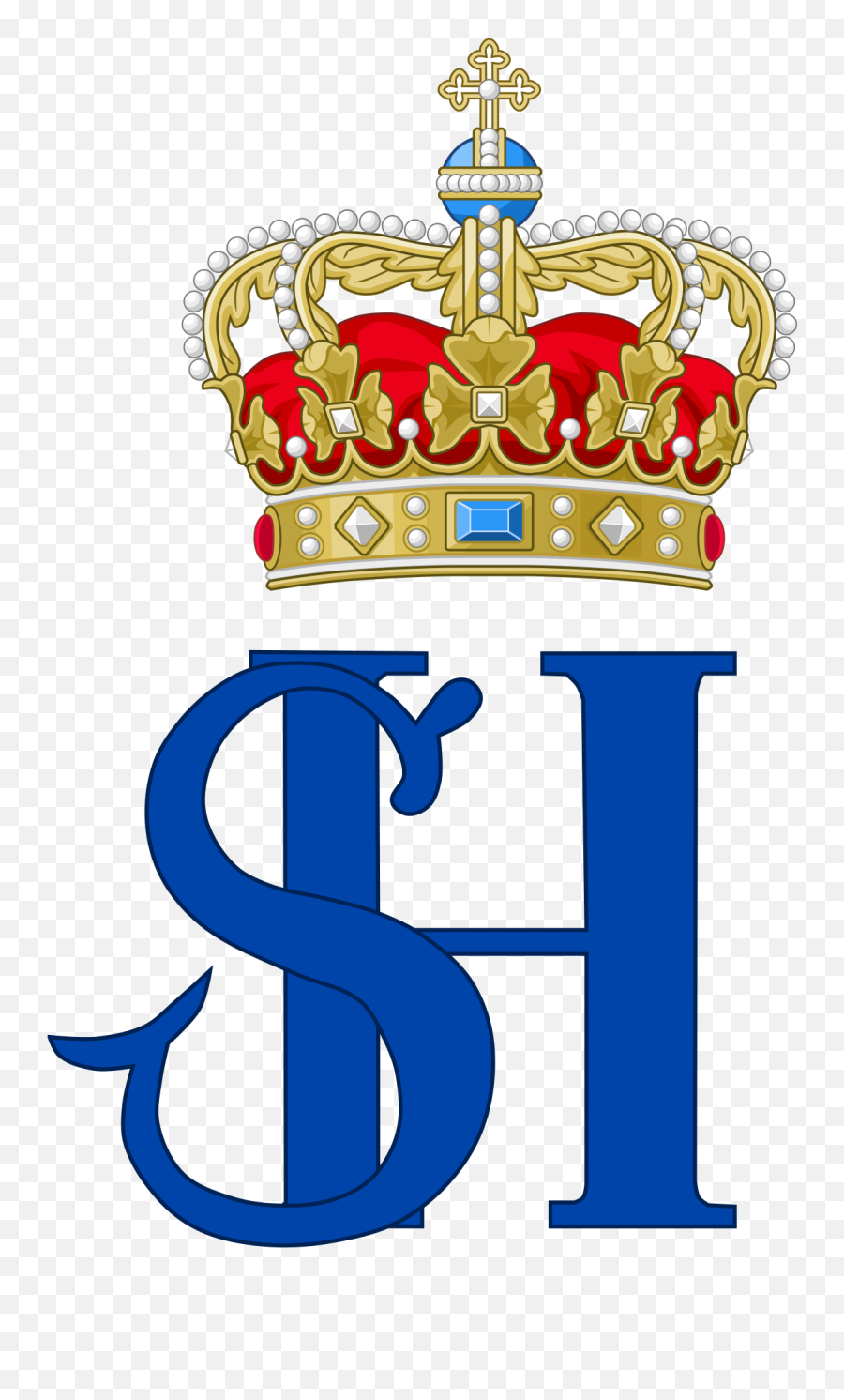 Fileroyal Monogram Of Princess Sophia Hedwig Denmarksvg - Frederik Vii Monogram Png,Hedwig Png