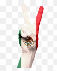Mexico Flag Hand - Free image on Pixabay Of png
