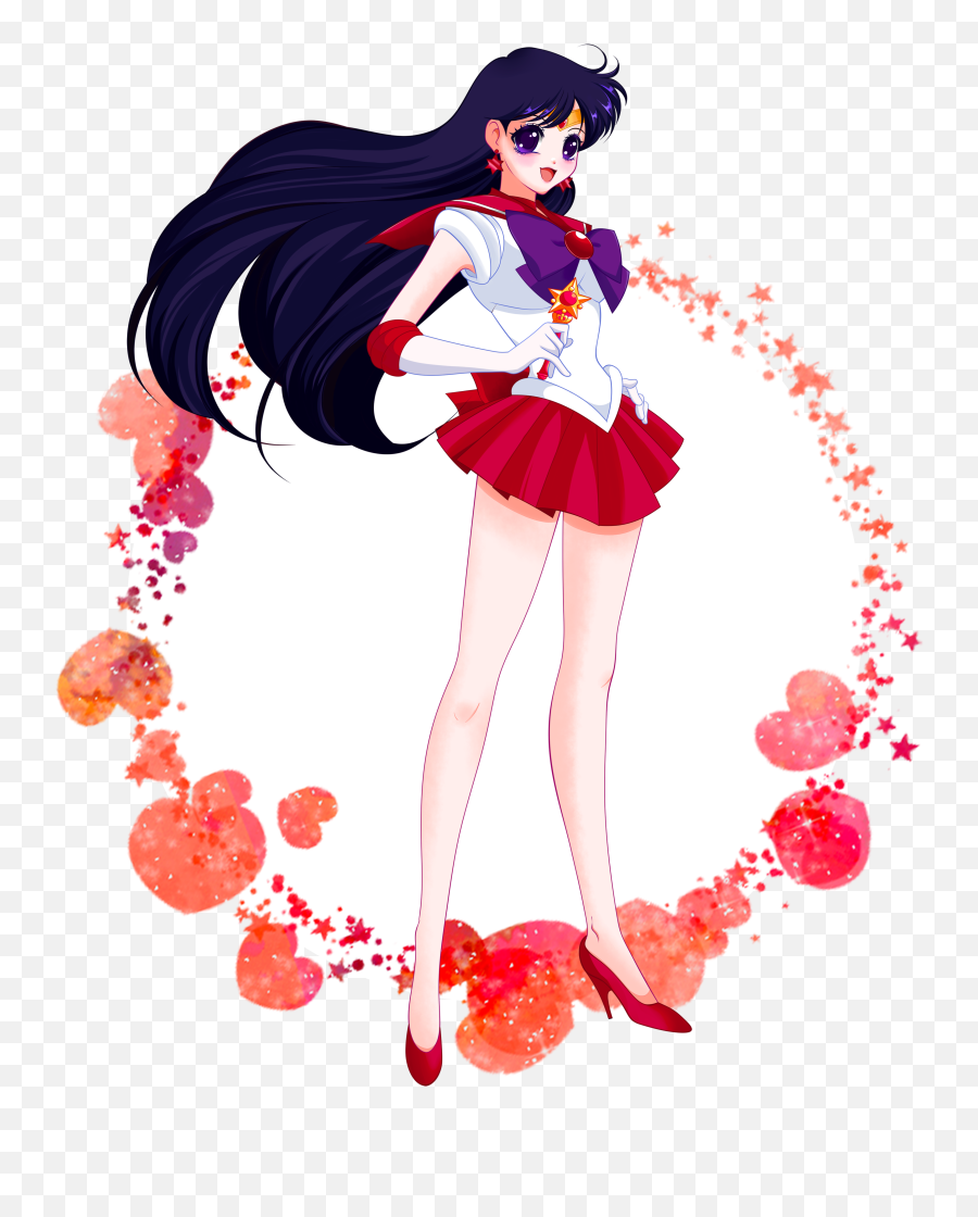 sailor mars transparent