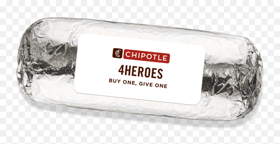 Chipotle Your Burrito Gives Back Milled - Chipotle Buy One Get One Png,Chipotle Burrito Png