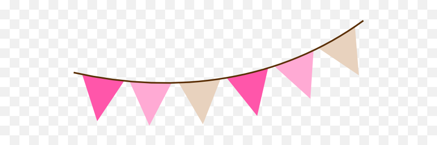 Library Of Pink And Gold Flag Banner Jpg Freeuse Png - Pink Flag Banner,Gold Banner Png