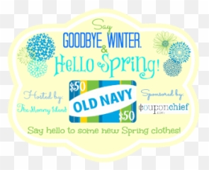 Old Navy Gift Card Png