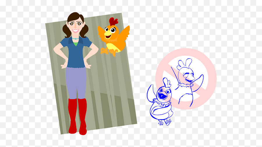 The Chica Show - Fictional Character Png,Pbs Kids Sprout Logo