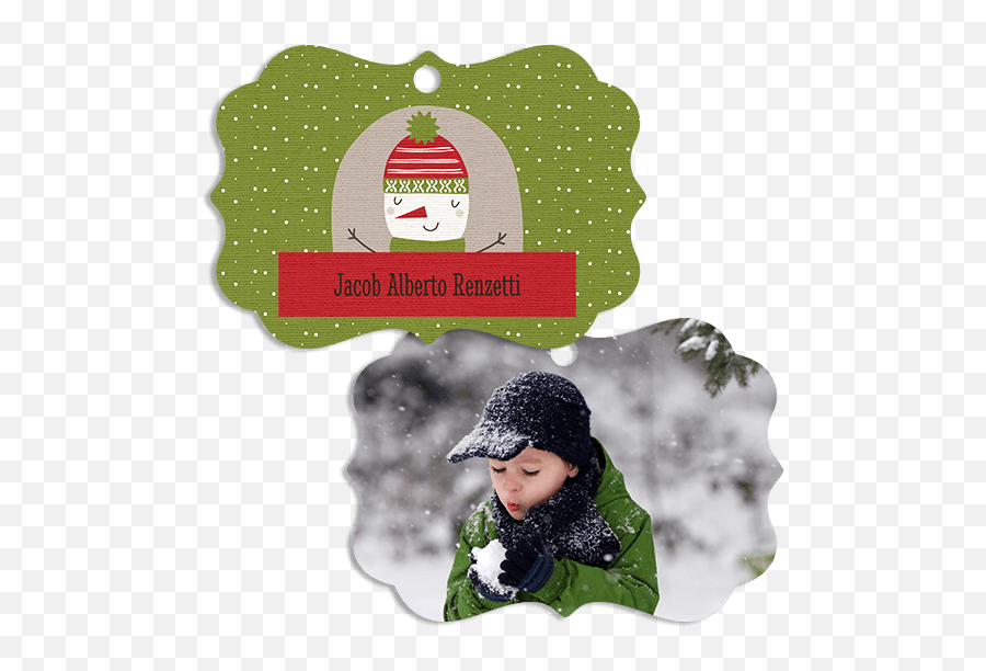 Green Snowman Ornament - For Holiday Png,Ushanka Transparent
