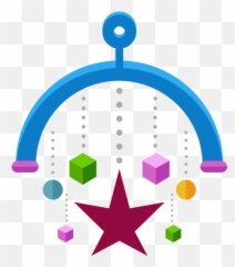 Kid And Baby Mobile Toys Toy - Child Toys Clipart Png,Baby Toys Png