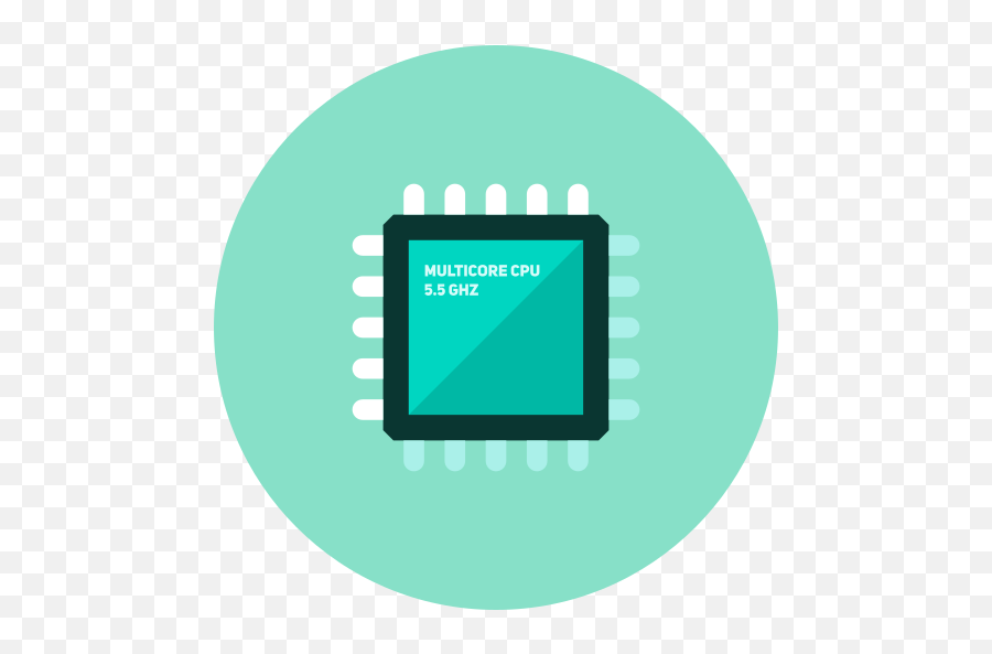 Microchip Cpu Hardware Free Icon Of - Png Yellow Microchip,Cpu Png