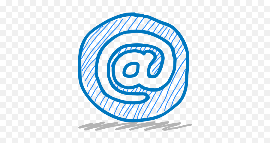 Mail Sketch Sketchy Icon - Icon Png,Email Icon Circle Png