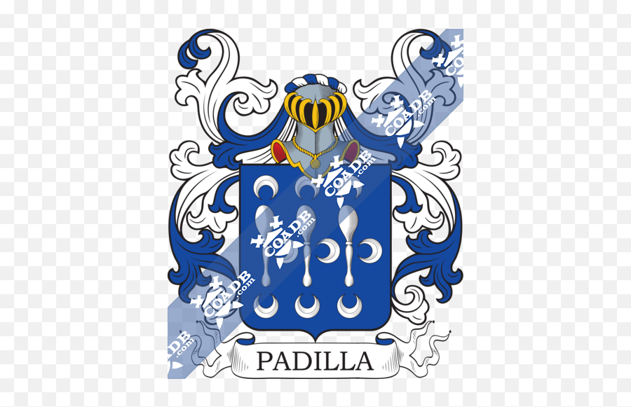 Padilla Family Crest Coat Of Arms And - Melton Coat Of Arms Png,Marco Diaz Icon