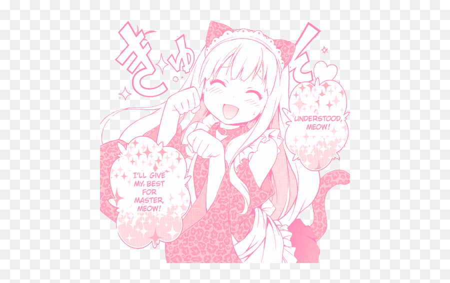 Pin - Pink Kitten Pastel Anime Png,Pink Anime Girl Icon