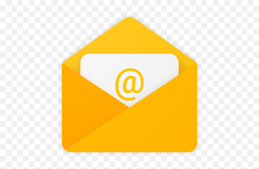 Pin - Yellow Email Png Icon,Google Material Design Icon