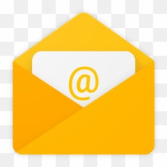 Pin - Yellow Email Png Icon