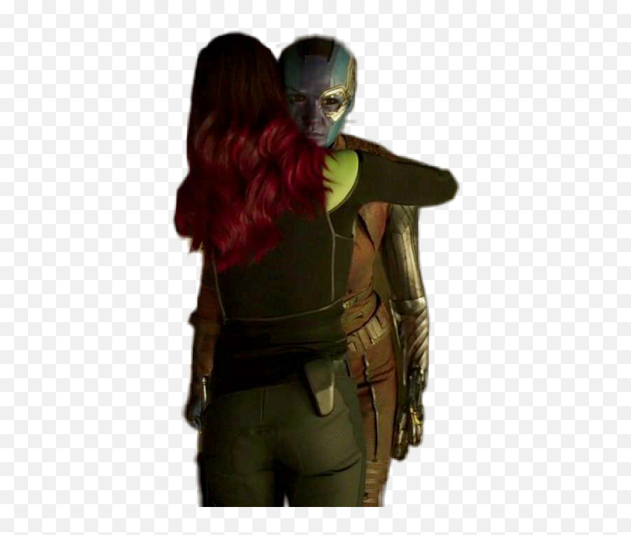 Download Hd Report Abuse - Gamora And Nebula Hug Png,Nebula Png