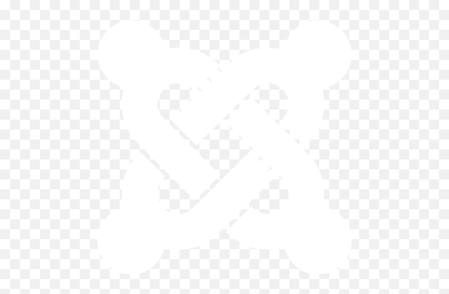 White Joomla Icon - Joomla Icon Png White,Joomla Icon
