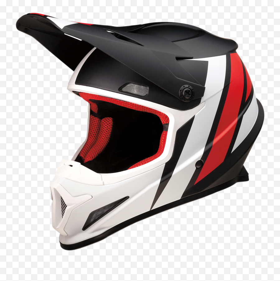Z1r Rise Off Road Helmet Evac Black Red White - Z1r Rise Helmet Png,Icon Wireform