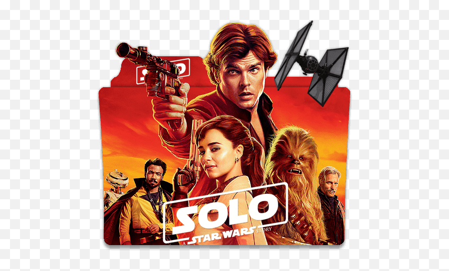 Solo A Star Wars Story Folder Icon - Poster De Han Solo Png,Han Solo Icon