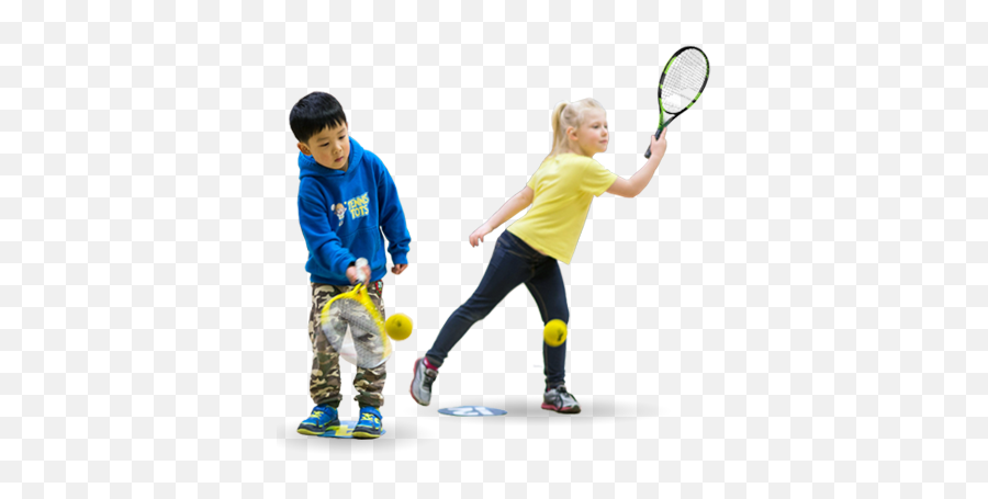 Kids Toddler - Children Playing Tennis Png,Kids Playing Png