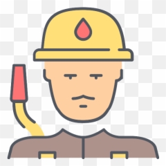 Fireman Helmet Vector Svg Icon - png