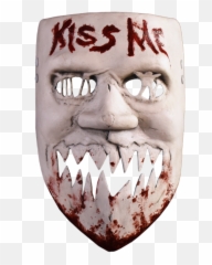 Trick Or Treat Studios Purge Kiss Me Mask - Kiss Me Mask From Purge Png,Kiss Transparent