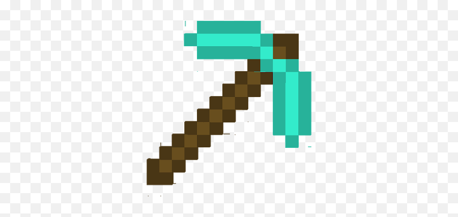 Diamond Pickaxe Png Picture - Minecraft Pickaxe Png,Diamond Pickaxe Png
