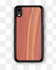 Custom Wood Iphone Xr Case - Aromatic Cedar Mobile png