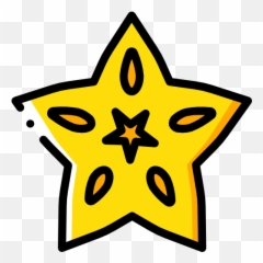 Star Fruit - Free food icons Starfruit Icon png