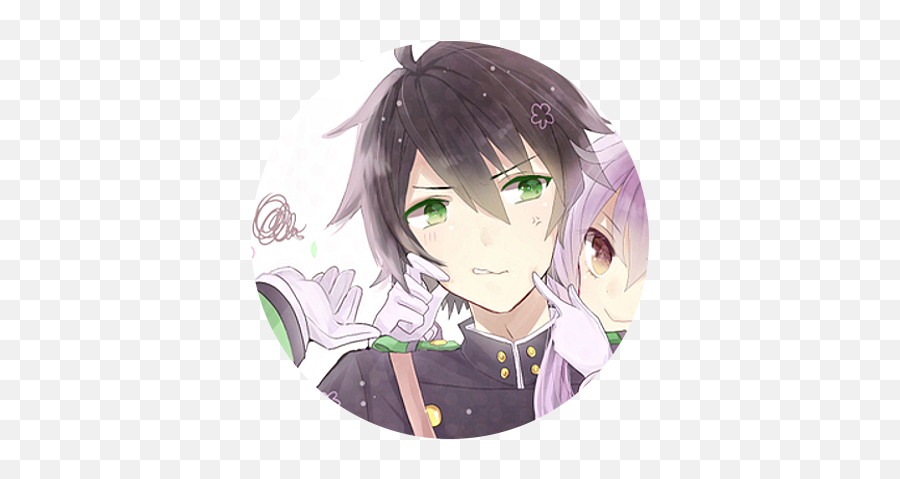 Icons Desu Close - Yuu And Shinoa Png,Yuichiro Hyakuya Icon