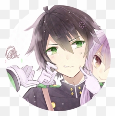 Icons Desu Close - Yuu And Shinoa Png,Yuichiro Hyakuya Icon