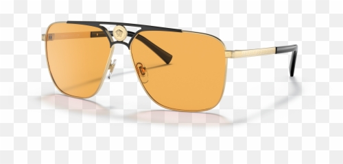 Versace Null 61 Orange U0026 Havana Sunglasses Hut Png