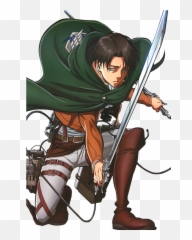 Why Is Levi Ackerman So Short In Attack - Quora Captain Poster png