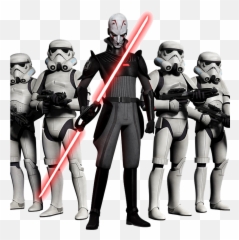 Inquisitor Stormtroopers - Fathead Star Wars The No Background png