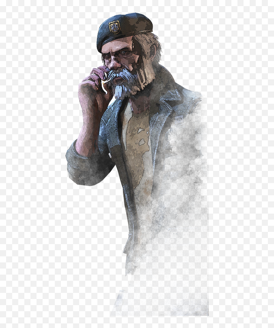 William Bill Overbeck - Official Dead By Daylight Wiki Sketch Png,Claire Redfield Icon