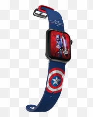 Marvel - Insignia Collection Captain America Bracelet Apple Watch Venom png