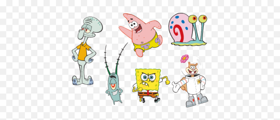 Spongebob Vector - 15 Free Spongebob Graphics Download Spongebob And Friends Clipart Png,Spongebob Face Png