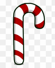 Giant Candy Cane Sprite 002 - Png Clipart