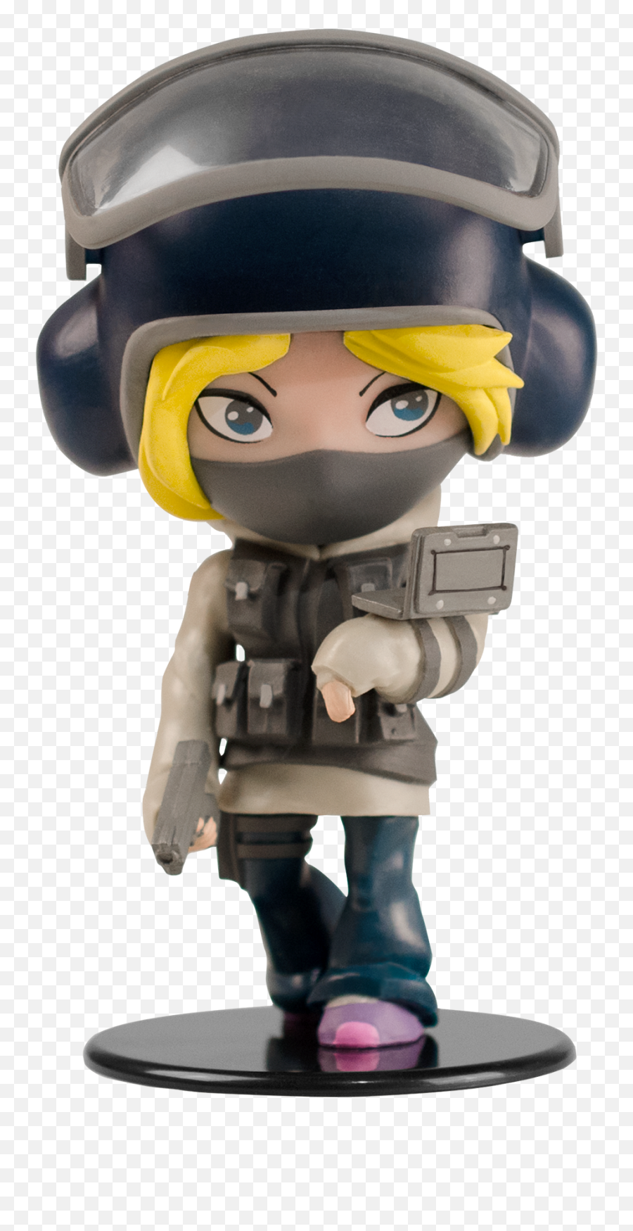 Iq Figurine Six Siege Official Ubisoft Store Ubi Workshop - Rainbow Six Iq Chibi Png,Tachanka Png