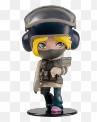 Iq Figurine Six Siege Official Ubisoft Store Ubi Workshop - Rainbow Six Iq Chibi Png,Tachanka Png
