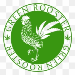 Green Rooster Edibles - Rooster Png,Rooster Logo