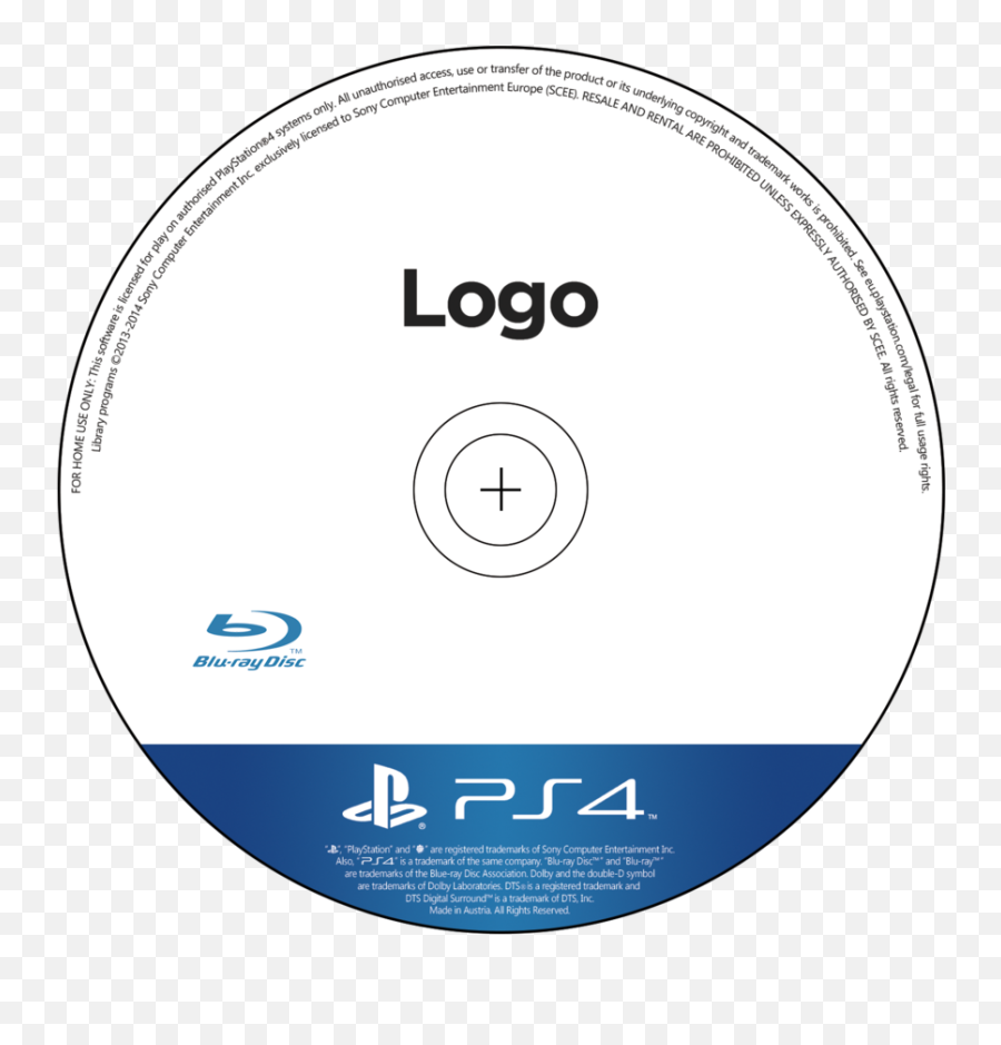 Download Ps4 Disc Template Psd File By - Playstation 4 Png,Template Png